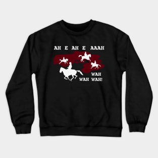 The Good the Bad and the Ugly - Theme Music Horses Montage Crewneck Sweatshirt